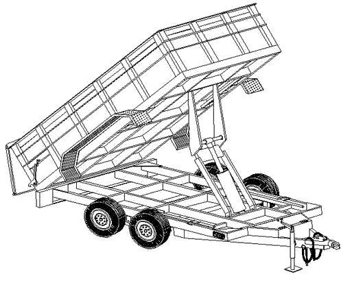 Scissor Lift Dump Trailer Plans