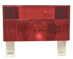 10417-PETERSON SURFACE MOUNT TAIL LIGHT WITHOUT BACK UP, WITH LICENSE PLATE BRACKET