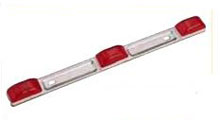 19361 - WESBAR WATERPROOF IDENTIFICATION LIGHT BAR - RED