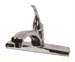 CHROME SINGLE LEVER DECK FAUCET