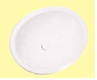 OVAL LAVATORY 10 X 13 BONE