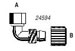 FLAIR-IT TEE FITTINGS 1/2FLX3/8FLX1/2FL