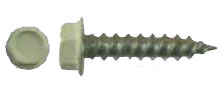 HEX WASHER HEAD SCREWS (ZINC) -  500/BOX