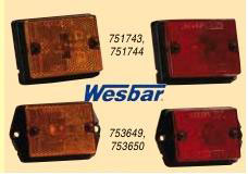 WESBAR DELUXE SIDE MARKER LIGHTS