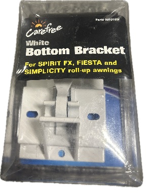 Carefree Spirit FX, Fiesta, and Simplicity awning bottom bracket.