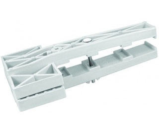 RV awning saver clamps in white.