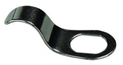 Finger pull tab for RV compartment doors