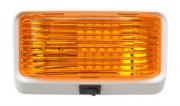 50972 - LED PORCH LIGHT WITH AMBER LENS AND SWITCH