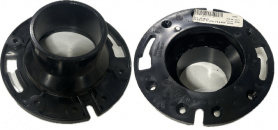 RV plumbing closet floor flange.