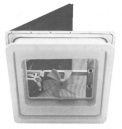 14 inch x 14 inch powered roof vent.
