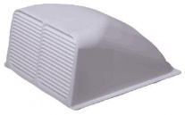 Exterior vent dome for 14 inch by 14 inch vents
