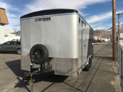 (R22) 8.5' X 16' TANDEM AXLE ENCLOSED TRAILER