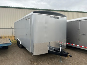 8.5' x 20' enclosed cargo rental trailer.