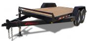 (R9) 7' X 20' (18' + 2' DOVETAIL) TANDEM AXLE EQUIPMENT FLATBED TRAILER