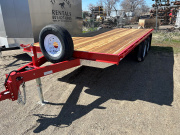 (R12) 8.5' x 18' DECKOVER FLATBED TRAILER