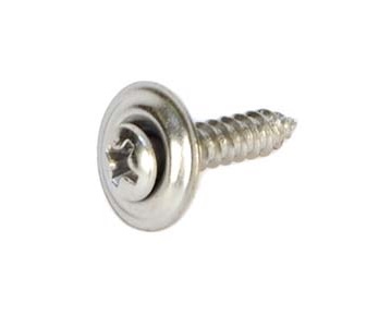 Horse trailer wall and divider pad screw.