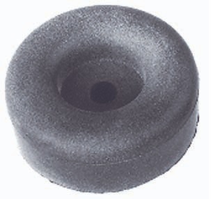 Round rubber trailer door bumpers