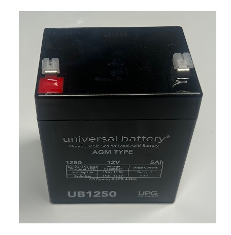 Replacement trailer breakaway battery