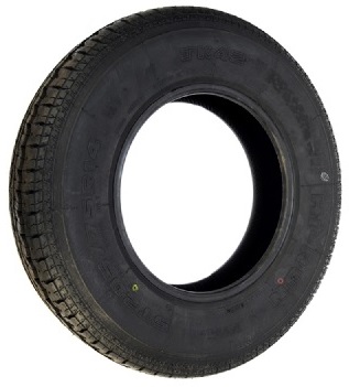 225/75R15 tire only, 8 ply load range D, radial tire.