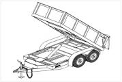 5' x 10' Hydraulic Dump Trailer Plans