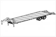 32' flat deck gooseneck trailer plans