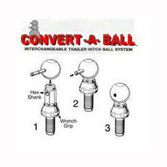 INTERCHANGEABLE HITCH BALLS