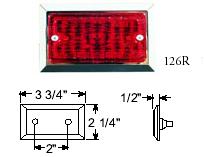 RECTANGULAR CLEARANCE/SIDEMARKER LIGHT