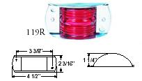 STEEL ARMORED CLEARANCE/SIDEMARKER LIGHT