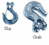 CLEVIS GRAB AND CLEVIS SLIP HOOKS