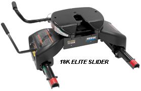 Reese 18K Elite series slider fifth wheel hitch.