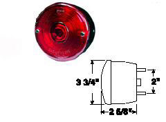 STUD MOUNT STOP, TURN AND TAIL LIGHT