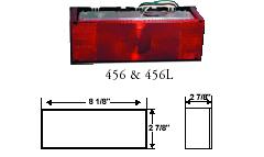 SURFACE MOUNT SEALED LOW PROFILE TAIL LIGHT